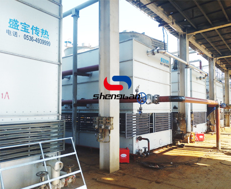 逆流式闭式冷却塔